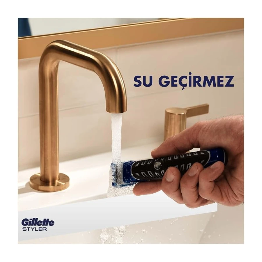 Gillette Fusion Proglide Styler 4'ü 1 Arada Tıraş Makinesi (Tıraş Bıçağı, Kenar Düzeltici, Sakal Şekillendirici ve Vücut)