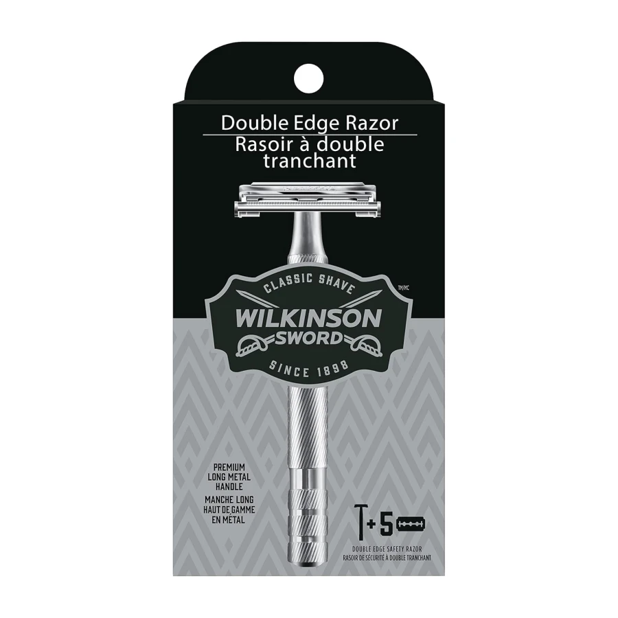 Wilkinson Sword Erkekler için Çift Kenarlı Jilet 5 Çift Kenarlı Jilet Yedeği