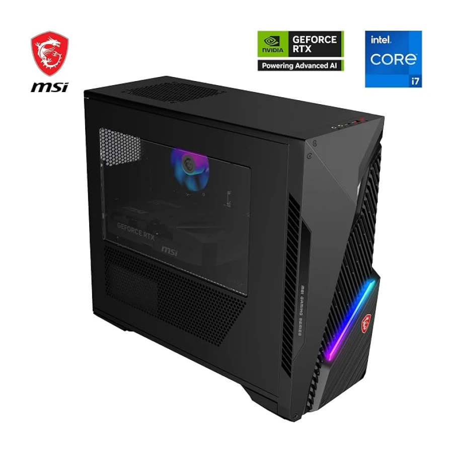 MSI MAG INFINITE S3 14NVP7-101EU i7-14700F 32GB DDR5 1TB SSD RTX 5070 SHADOW 2X 12G W11 GAMING DT PC
