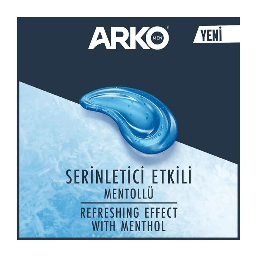 ARKO MEN Cool Tıraş Jeli, 200 Mililitre