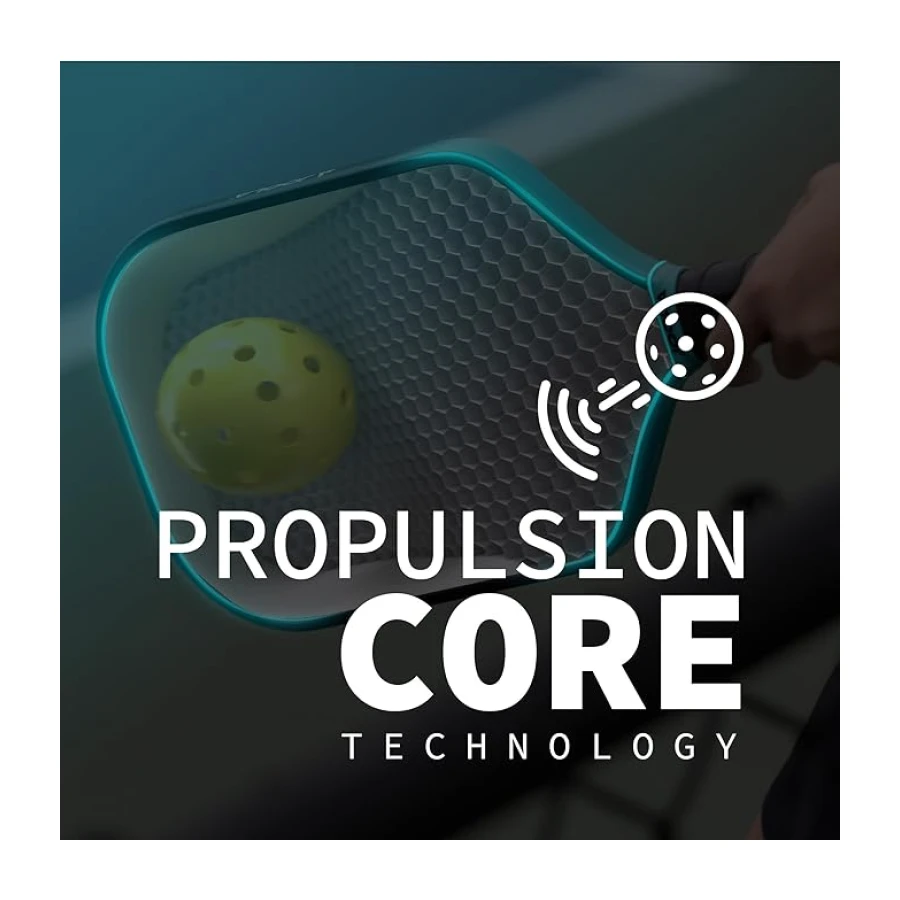 JOOLA Ben Johns Perseus 3S Pickleball Paddle w/Tahrik Çekirdeği - Yüklü Karbon Yüzey Teknolojisi. UPA Onaylandı - Büyük Tatlı Nokta ile Uzatılmış Vücut Şekli. NFC Chip Etkin ve UPA-A Sertifikalı.