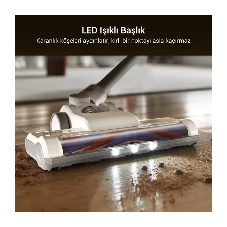 Ultenic U10 Pro Kablosuz Dikey Süpürge, 30000Pa, Beyaz