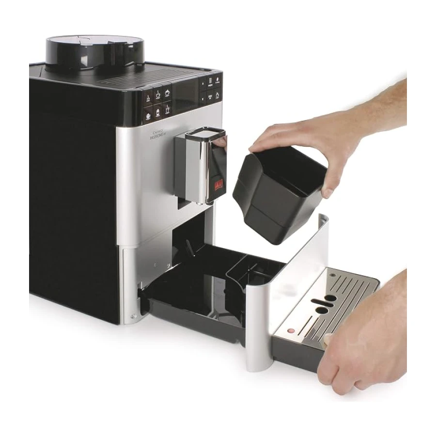 Melitta Caffeo Passione OT Tam Otomatik Kahve Makinesi Siyah Gümüş