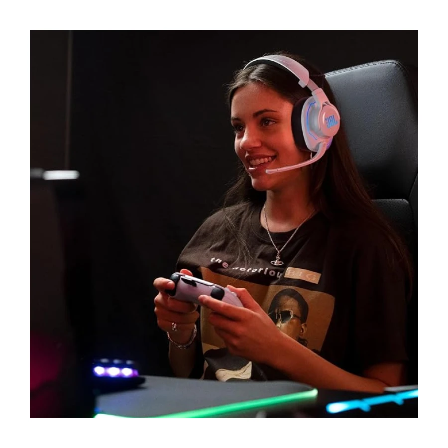 JBL Quantum 910W Play Station,Gaming Kulaklık,Byz Mavi