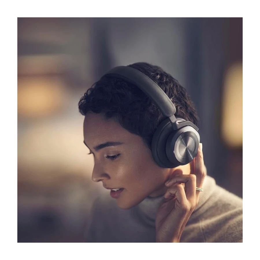 BANG & OLUFSEN Beoplay HX - Kablosuz Kulak Üstü Kulaklık - Adaptif Gürültü Engelleme, Konforlu Kulak Pedleri, Hafif Tasarım, 35 Saat Batarya Süresi - Antrasit