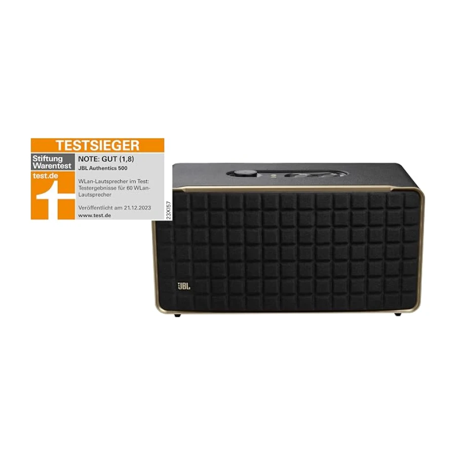 JBL Authentic 500, Wireless Hoparlör, Siyah