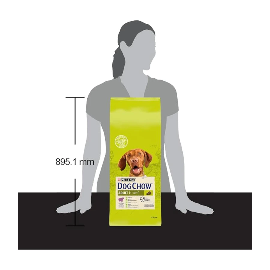 Dog Chow-Yetişkin Kuzu Etli Köpek Maması 14 Kg