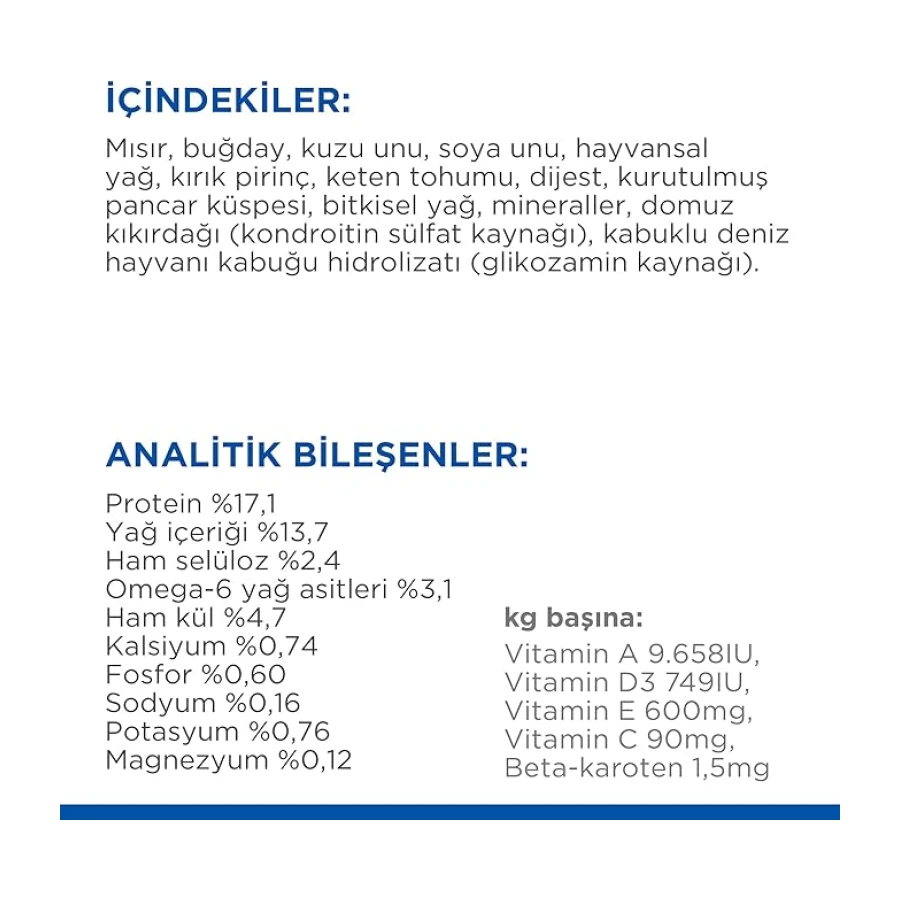 Hill's SCIENCE PLAN Light +7 Yaşlı Orta Irk Kuzulu ve Pirinçli Köpek Maması 14 kg