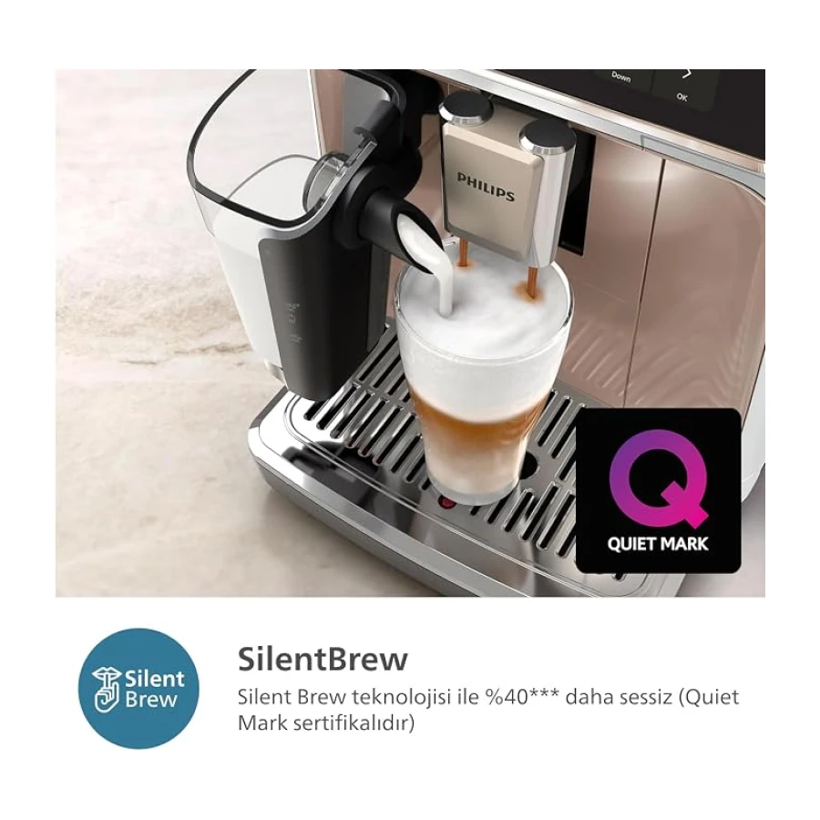 Philips 5500 Serisi LatteGo Tam Otomatik Espresso Makinesi