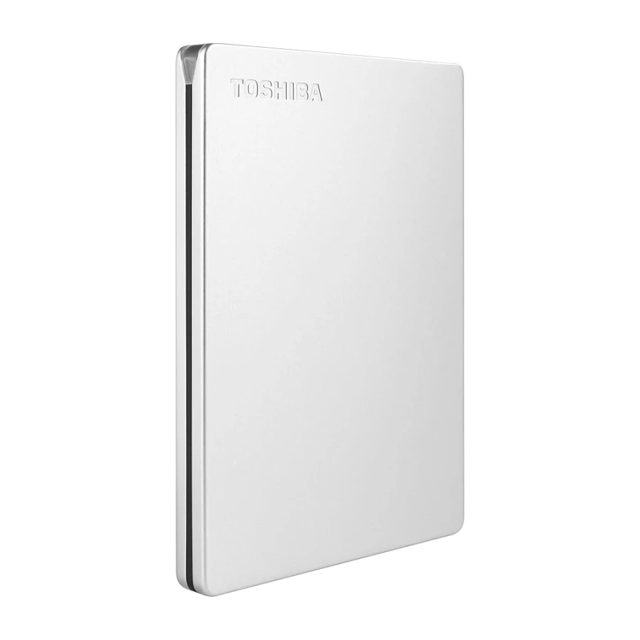 Toshiba Canvio Slim 2.5" 2TB USB 3.2 Gen-1 Silver (HDTD320ES3EA) Taşınabilir Harici Sabit Disk