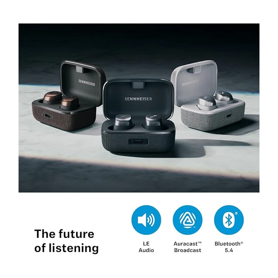 Sennheiser Momentum True Wireless 4 Kulak İçi Kulaklık Siyah Grafit