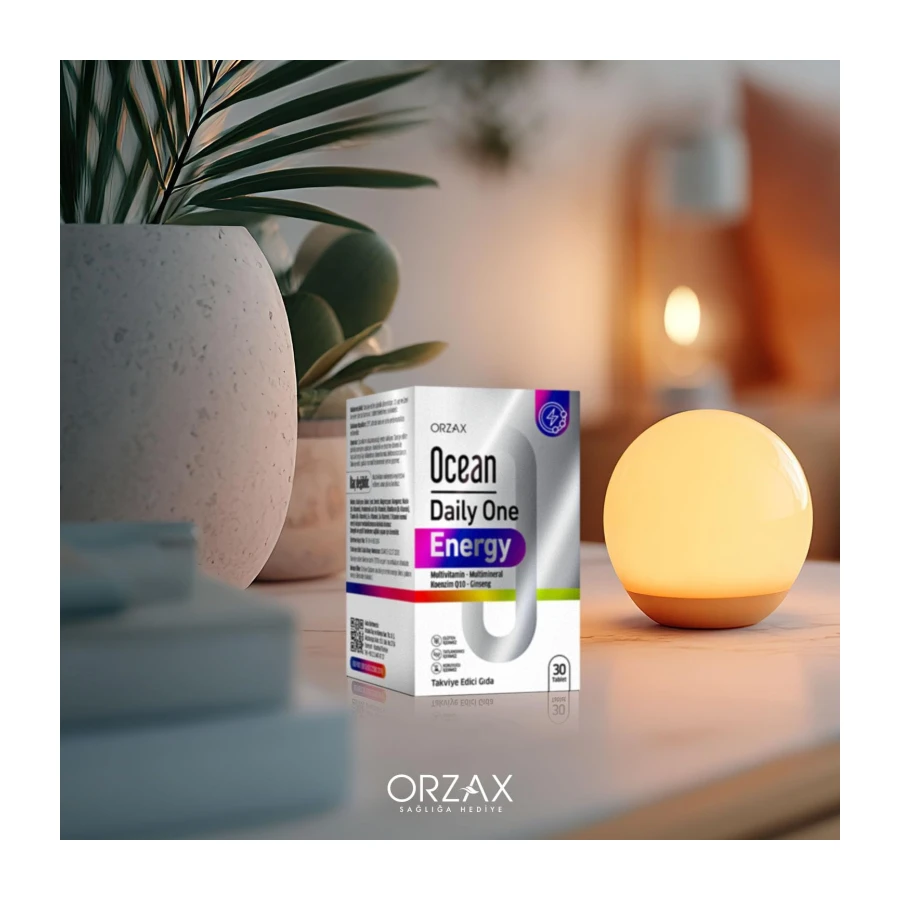 Ocean Daily One Energy Multivitamin & Multimineral 30 Tablet Takviye Edici Gıda