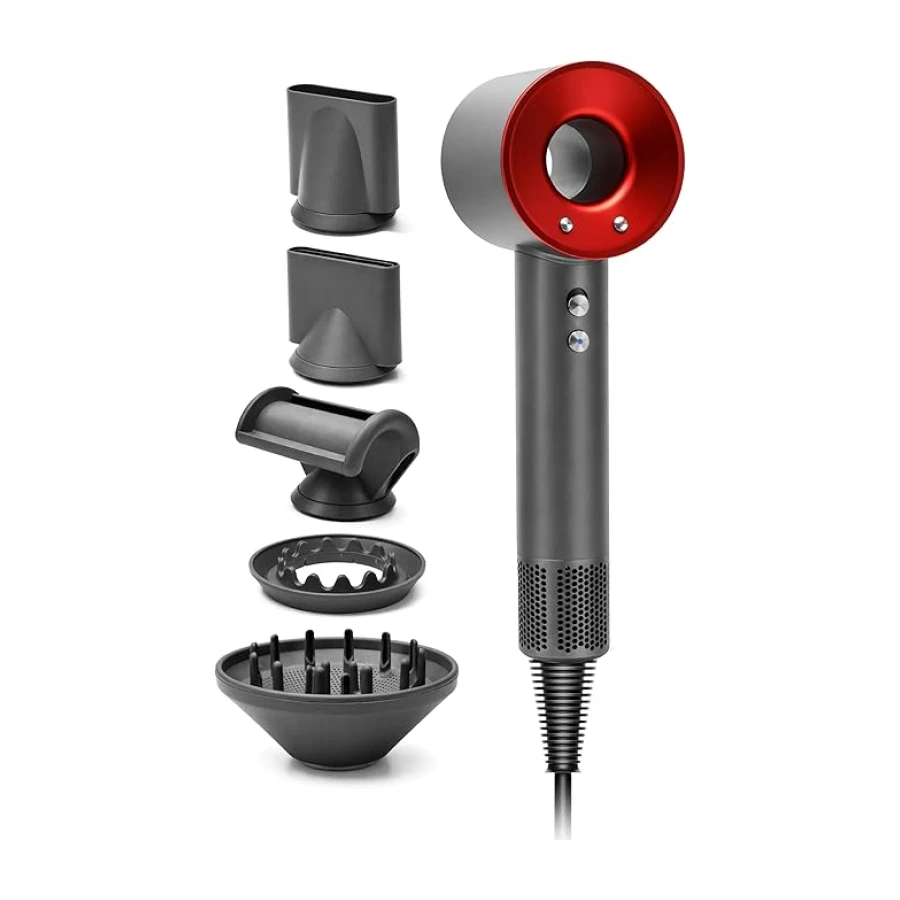 İonizerPRO 5 Başlıklı İyonizerli Plazma Saç Kurutma Makinesi 2300W – Hızlı Kurutma, 4X İyon Bakım, Soğuk Hava, 3 Isı 2 Hız Ayarlı Profesyonel Fön Makinesi, Askı Aparatı Dahil 2026 Model