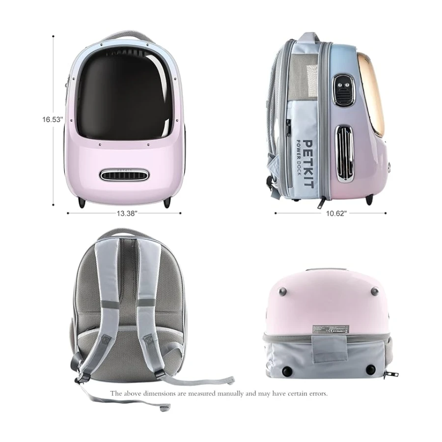 Petkit Breezy 2 Evcil Hayvan Çantası Pembe (Resmi Distribütör Garantili)