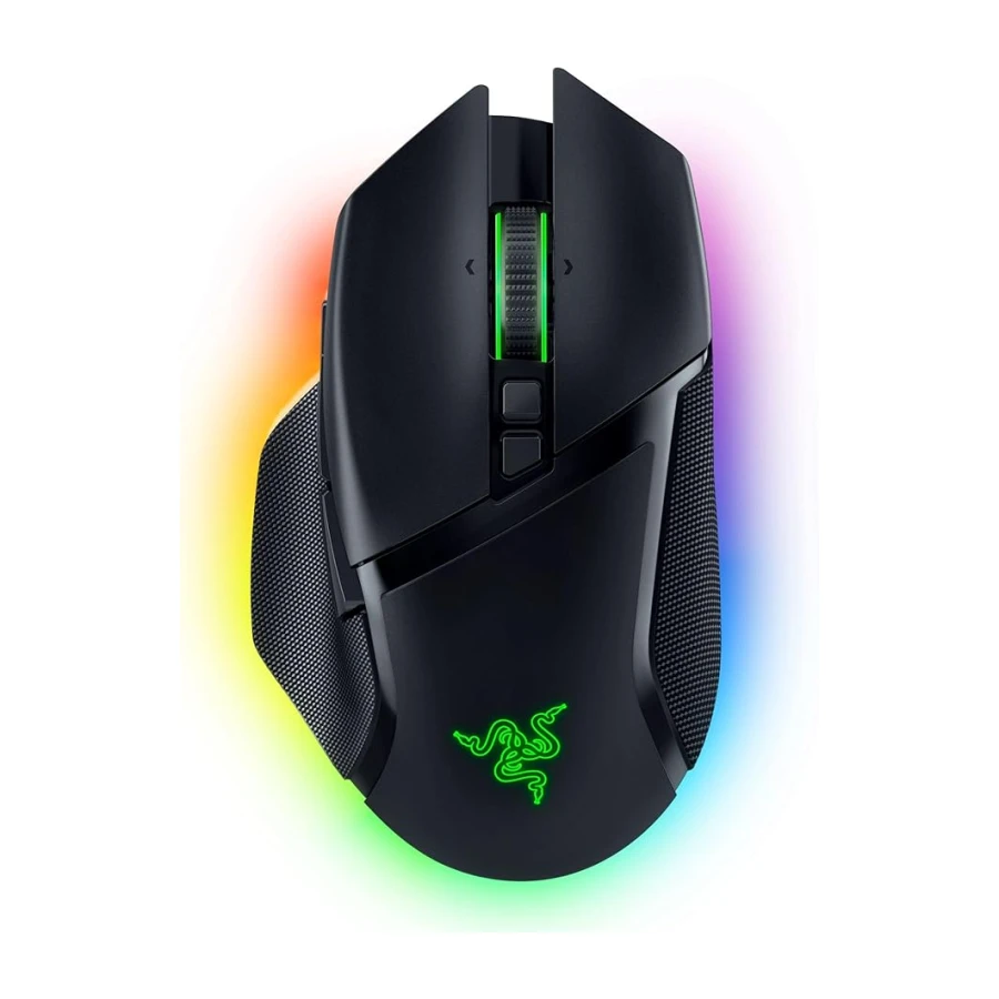 Razer Basilisk V3 Pro - Kablosuz Oyun Mouse'u (Razer HyperScroll Tilt Wheel, Focus Pro 30K Optik Sensör, HyperSpeed Kablosuz, 13 Bölgeli Chroma Aydınlatma, 10+1 Programlanabilir Düğme) Siyah