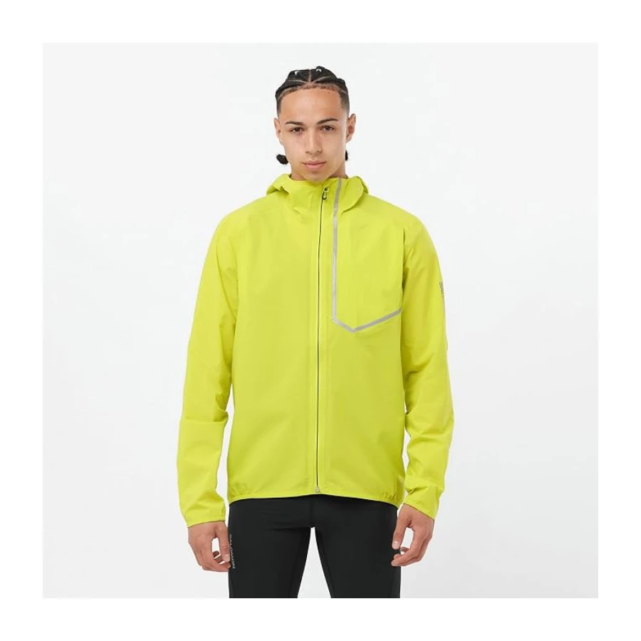 Salomon Bonatti Trail Erkek Sarı Yağmurluk
