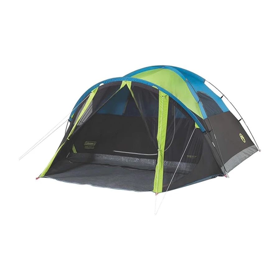 Coleman Carlsbad Dark Room Çadır, Sineklikli Veranda, 4/6 Kişilik, Güneş Işığının%90’ını Engeller, Serin Kalır, Hava Koşullarına Dayanıklı, Kolay Kurulum, PFAS İçermeyen Malzemeden Üretilmiştir