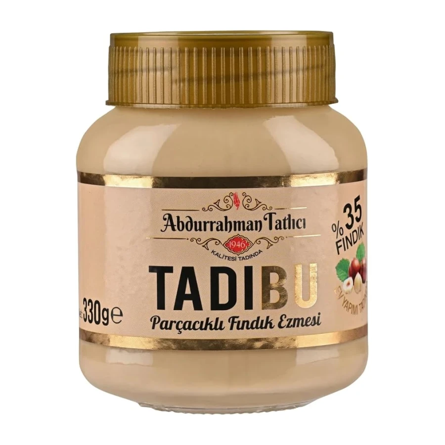 Abdurrahman Tatlıcı Tadıbu Parçacıklı Fındık Ezmesi 330g