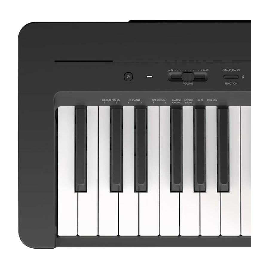 Yamaha P145BTB Bluetooth Dijital Piyano (Siyah)