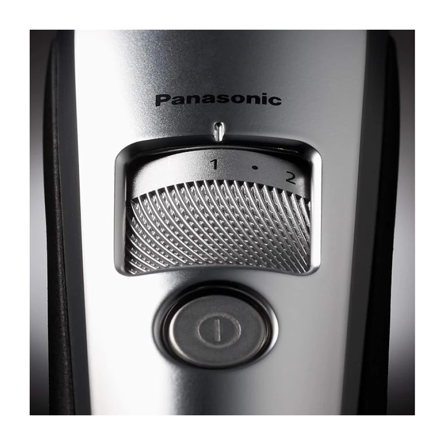 Panasonic ER-SB60 Premium tıraş makinesi, 19 uzunluk ayarı, sakal düzeltici 0,5 – 10 mm, erkekler için düzeltici, şarj istasyonlu