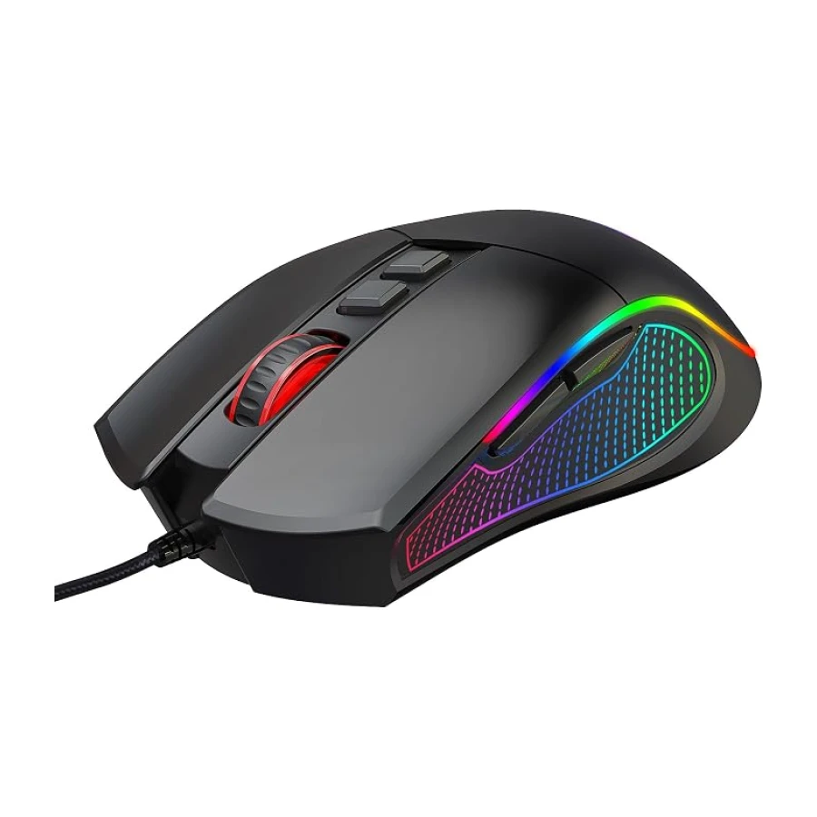 Claw's Crossfire V1 12800 Dpi Makro Yazılımlı Chromatic RGB Gaming Mouse - Siyah
