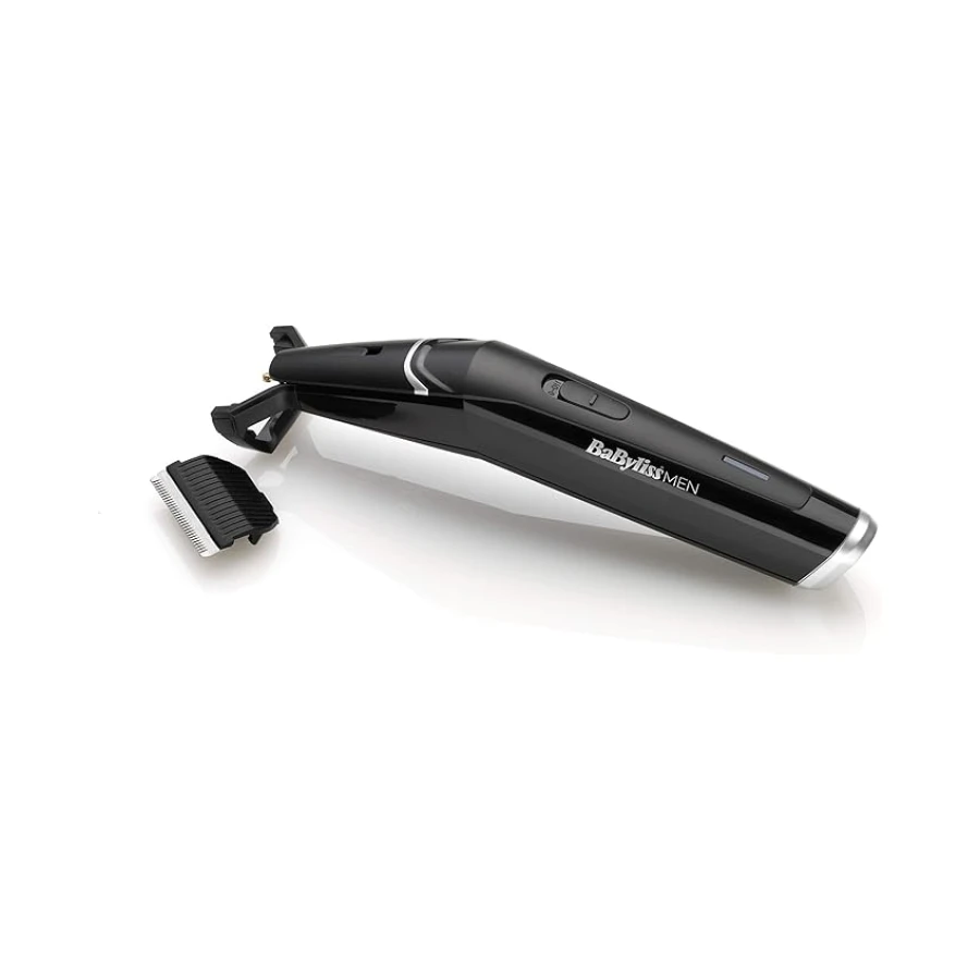 BaByliss Sakal Kesme ve Şekillendirme Makinesi Pro Beard, 3 Tarak Başlık, Kablosuz, Islak&Kuru Kullanım, T881E