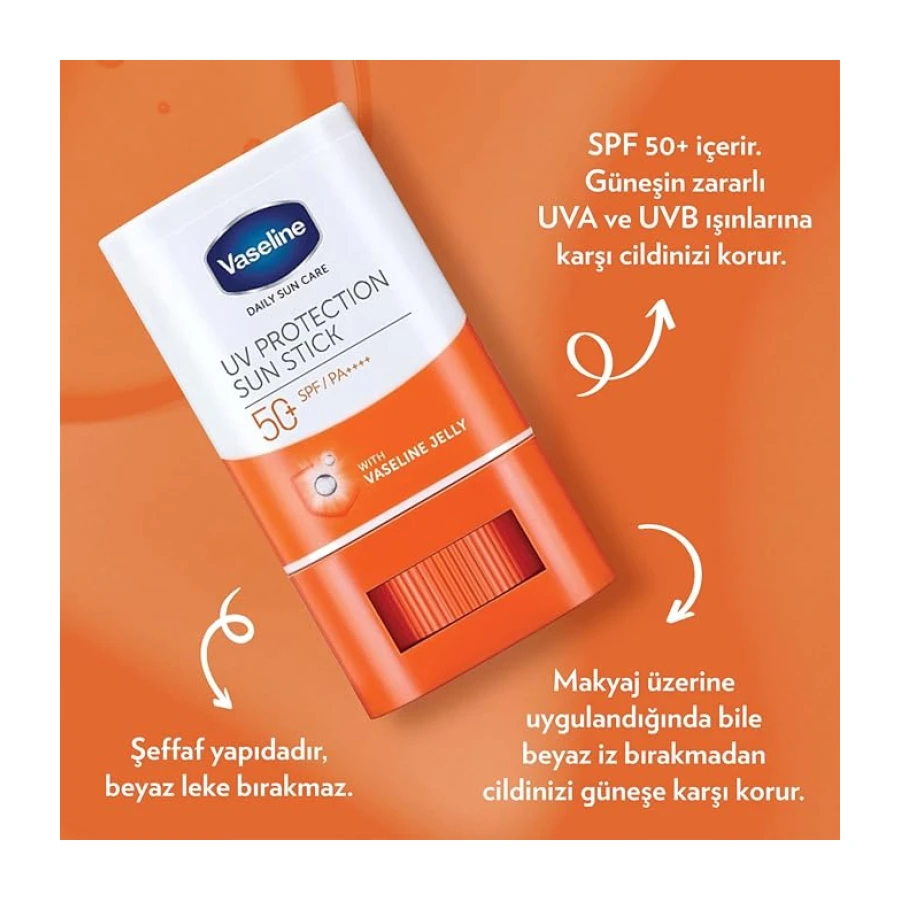 Vaseline Günlük Güneş Koruyucu Stick SPF 50+ 15g