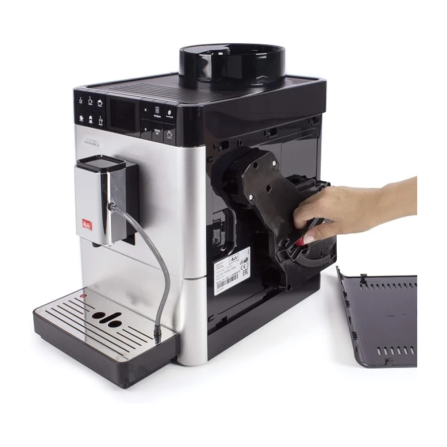 Melitta Caffeo Passione OT Tam Otomatik Kahve Makinesi Siyah Gümüş