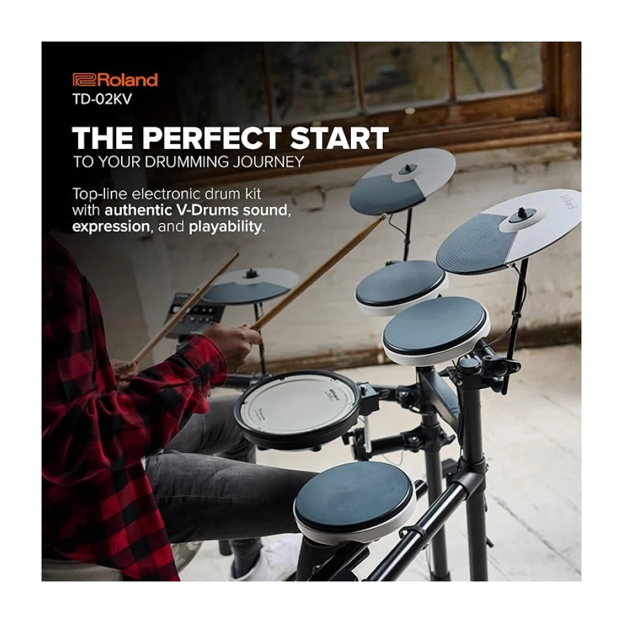 Roland TD-02KV V-Drums Elektronik Davul Seti