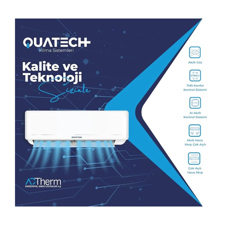 18.000 Btu/h A++ Enerji Sınıfı R32 Duvar Tipi Inverter Klima