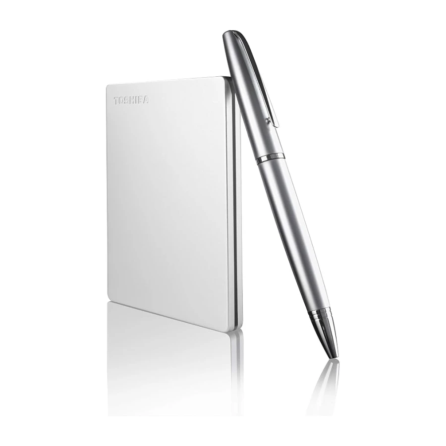 Toshiba Canvio Slim 2.5" 2TB USB 3.2 Gen-1 Silver (HDTD320ES3EA) Taşınabilir Harici Sabit Disk