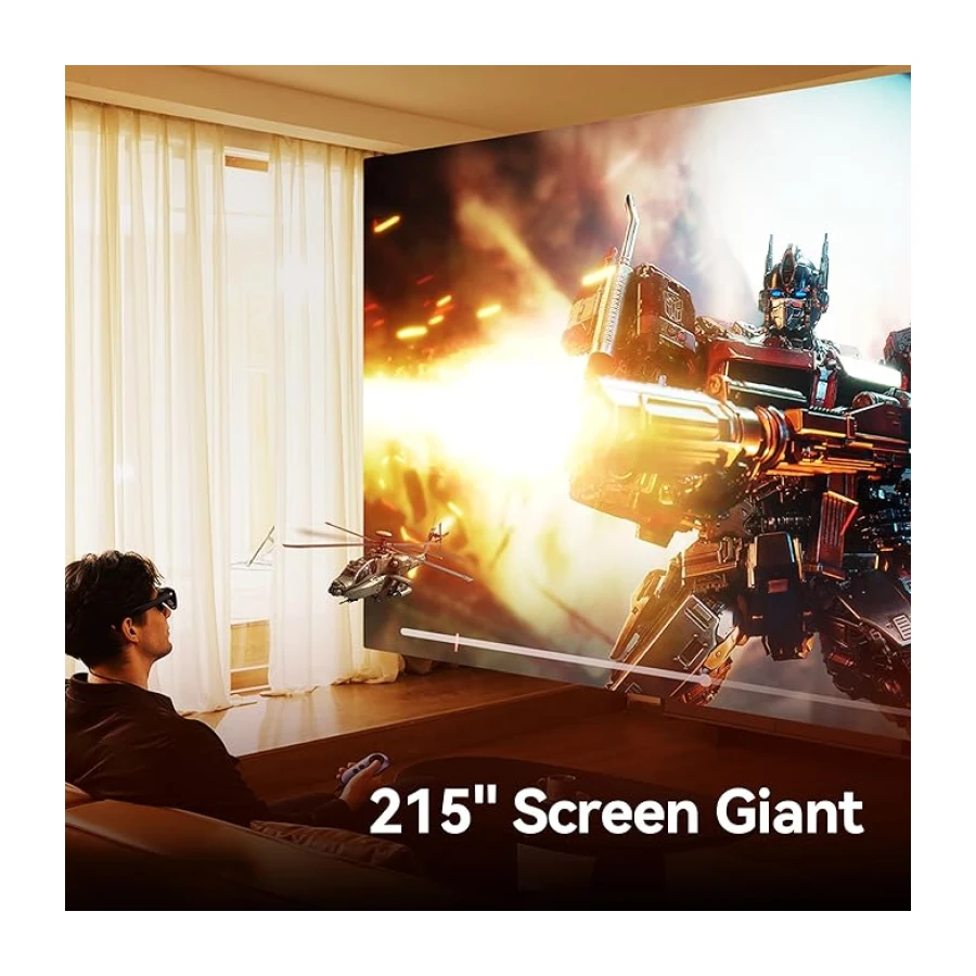 Rokid Max 2 AR Gözlük Siyah, 215" Mikro-OLED Ekran, 50° FOV, 600 Nit Parlaklık, Akıllı Telefon, Steam Deck, ROG ve Daha Fazlası ile Uyumlu, Oyun ve Eğlence için Sürükleyici Giyilebilir Ekran