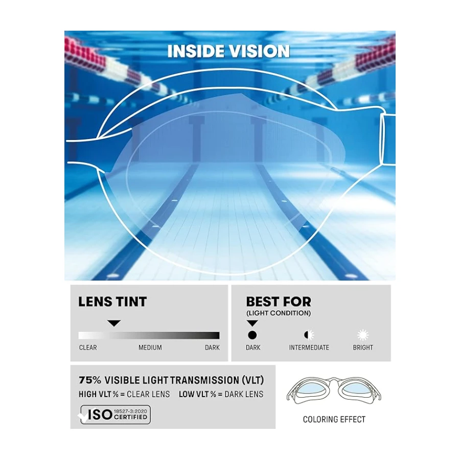 Arena Air Speed Mirror Outdoor Racing Yüzücü Gözlüğü