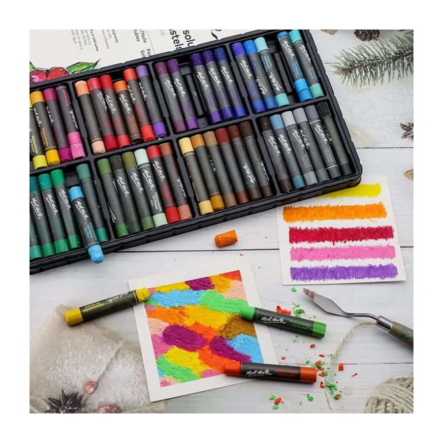 MM Suda Çözünür Yağlı Pastel 48'li Signature