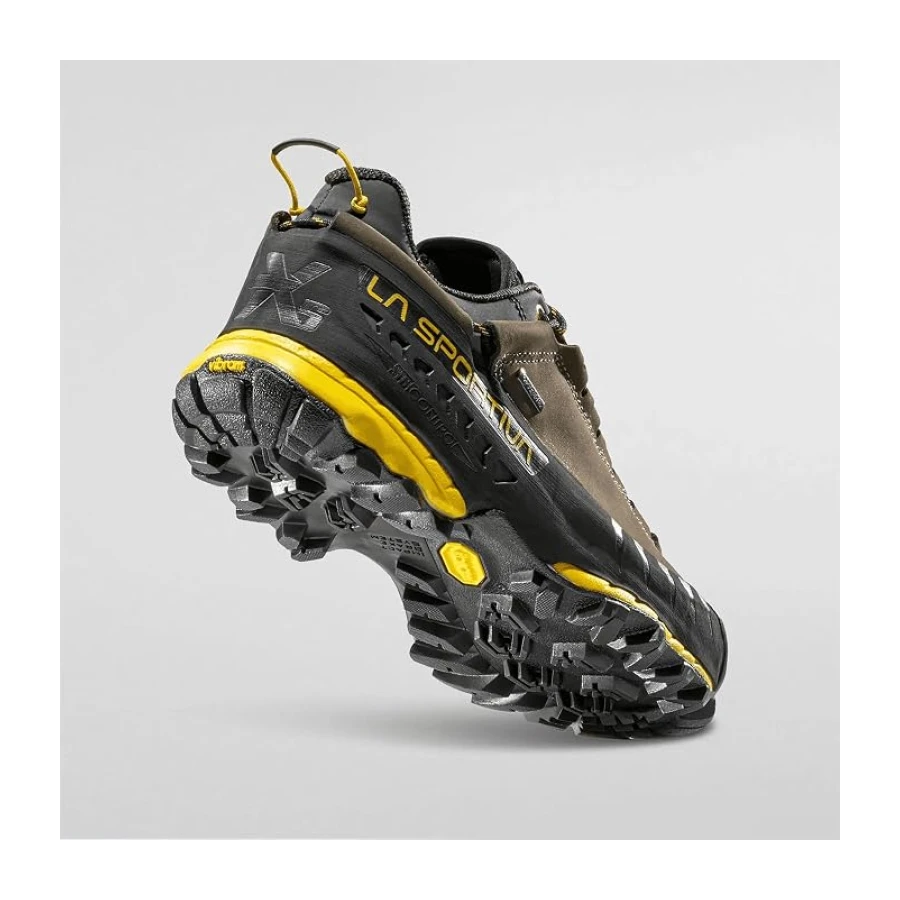 LA SPORTIVA TX5 Low GTX erkek yürüyüş ayakkabısı, karbon/sarı