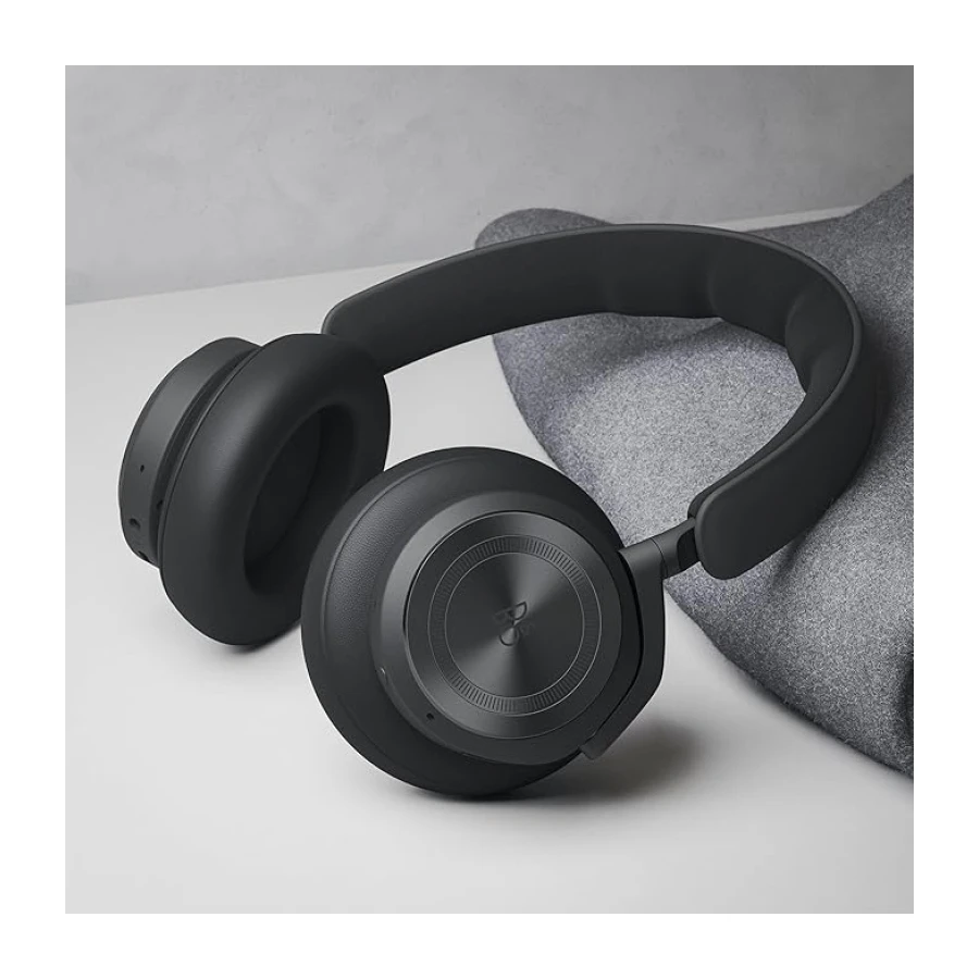 BANG & OLUFSEN Beoplay HX - Kablosuz Kulak Üstü Kulaklık - Adaptif Gürültü Engelleme, Konforlu Kulak Pedleri, Hafif Tasarım, 35 Saat Batarya Süresi - Antrasit
