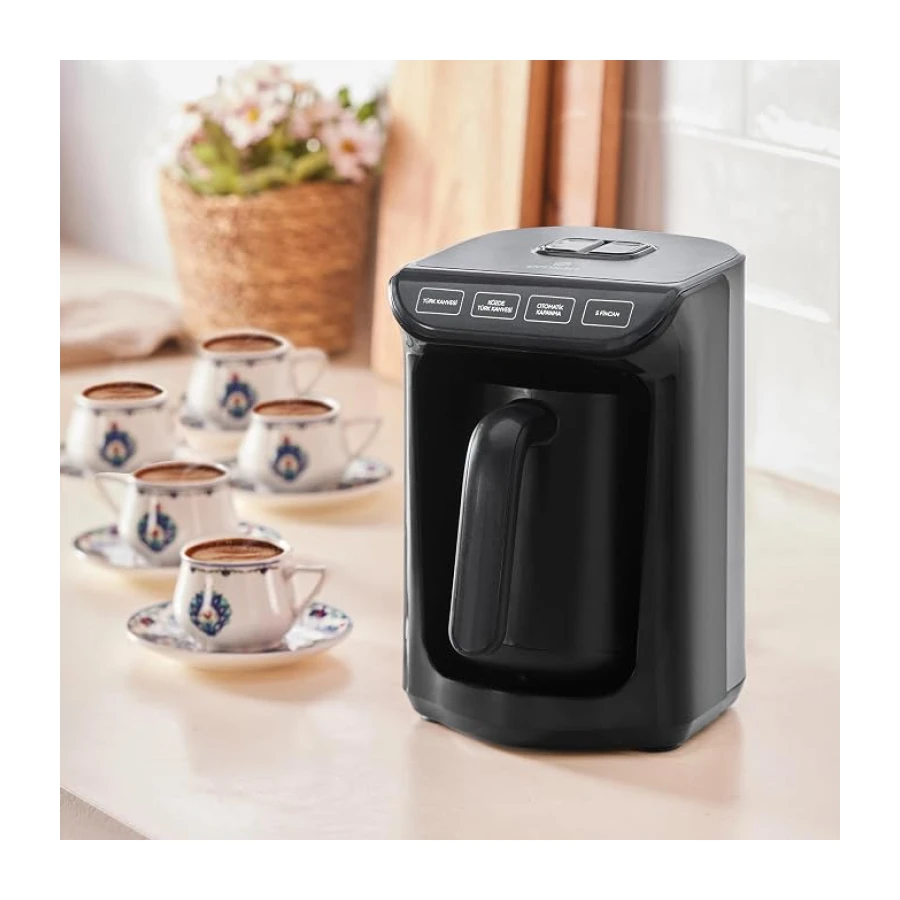Emsan Közde Türk Kahve Makinesi Shiny Black