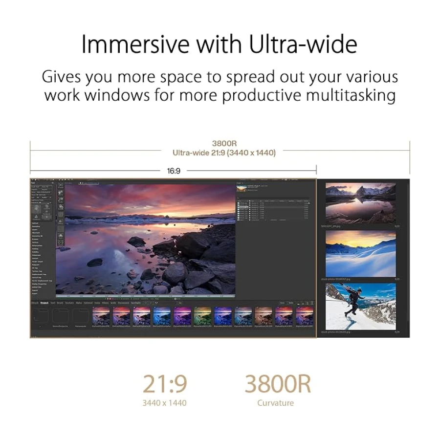 Asus ProArt PA34VCNV 34,1'' 5ms 60Hz IPS Monitör