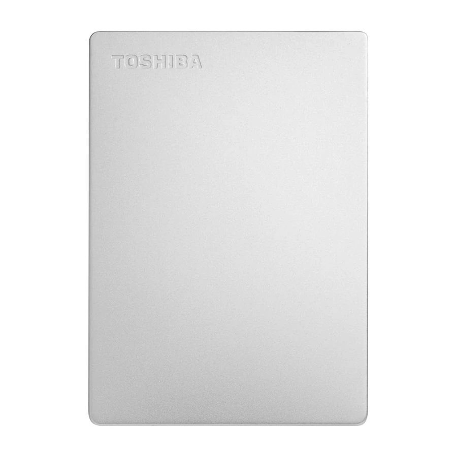 Toshiba Canvio Slim 2.5" 2TB USB 3.2 Gen-1 Silver (HDTD320ES3EA) Taşınabilir Harici Sabit Disk