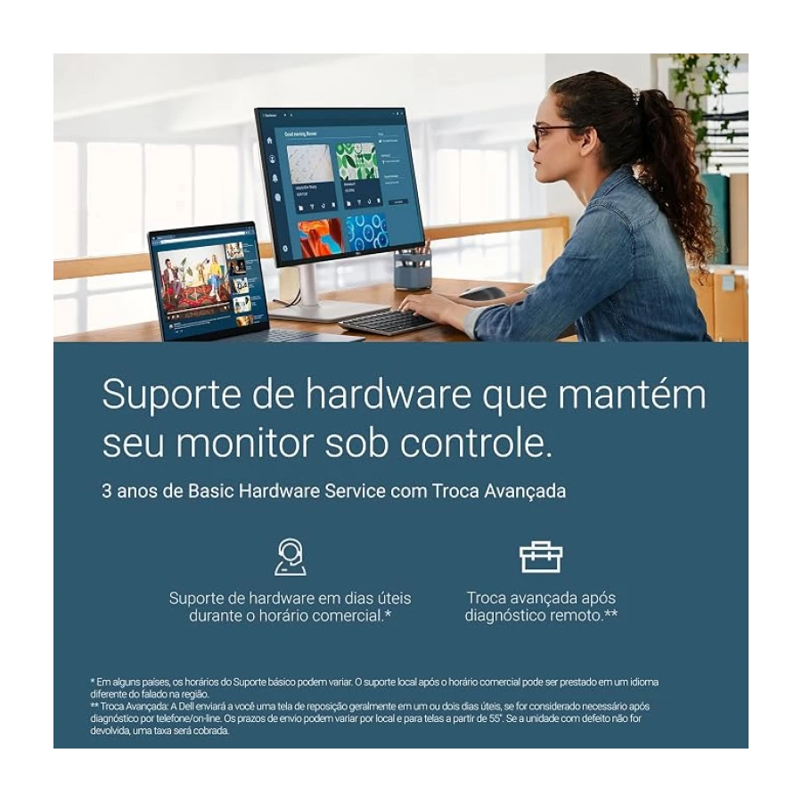 Dell Pro 27 Plus 4K USB-C Hub Monitör - P2725QE 3840x2160 100Hz 5ms IPS DP HDMI Pivot VESA 90W PD RJ-45 1Gbit