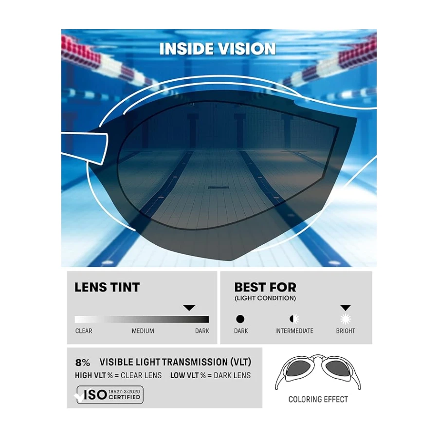 Arena Erkek Cobra Swipe Mirror yüzücü gözlüğü