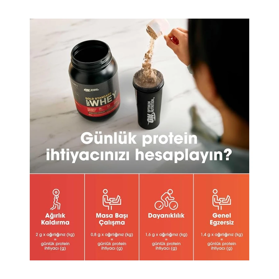 Optimum Gold Standard Whey Protein Tozu 899 Gr