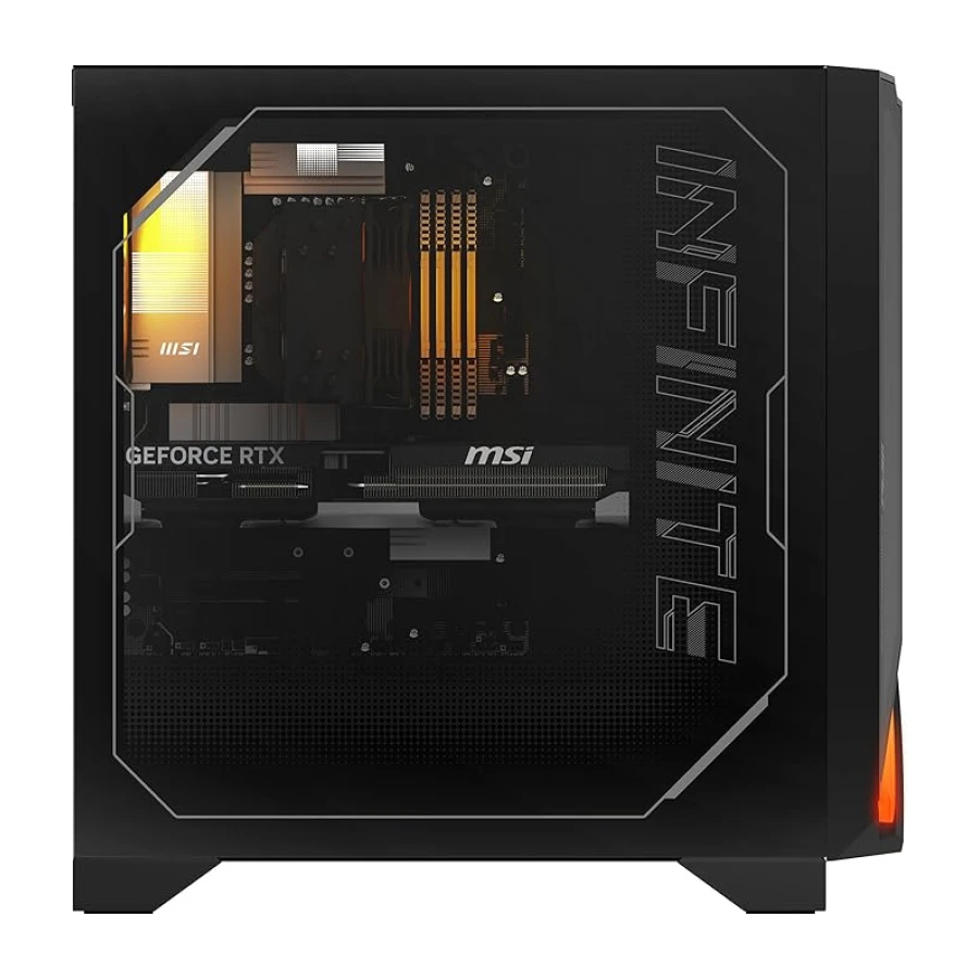 MSI MPG INFINITE Z3 9NVPR7-105EU RYZEN 7 9700X 32GB DDR5 1TB SSD RTX 5070 SHADOW 2X 12G W11 GAMING DT PC