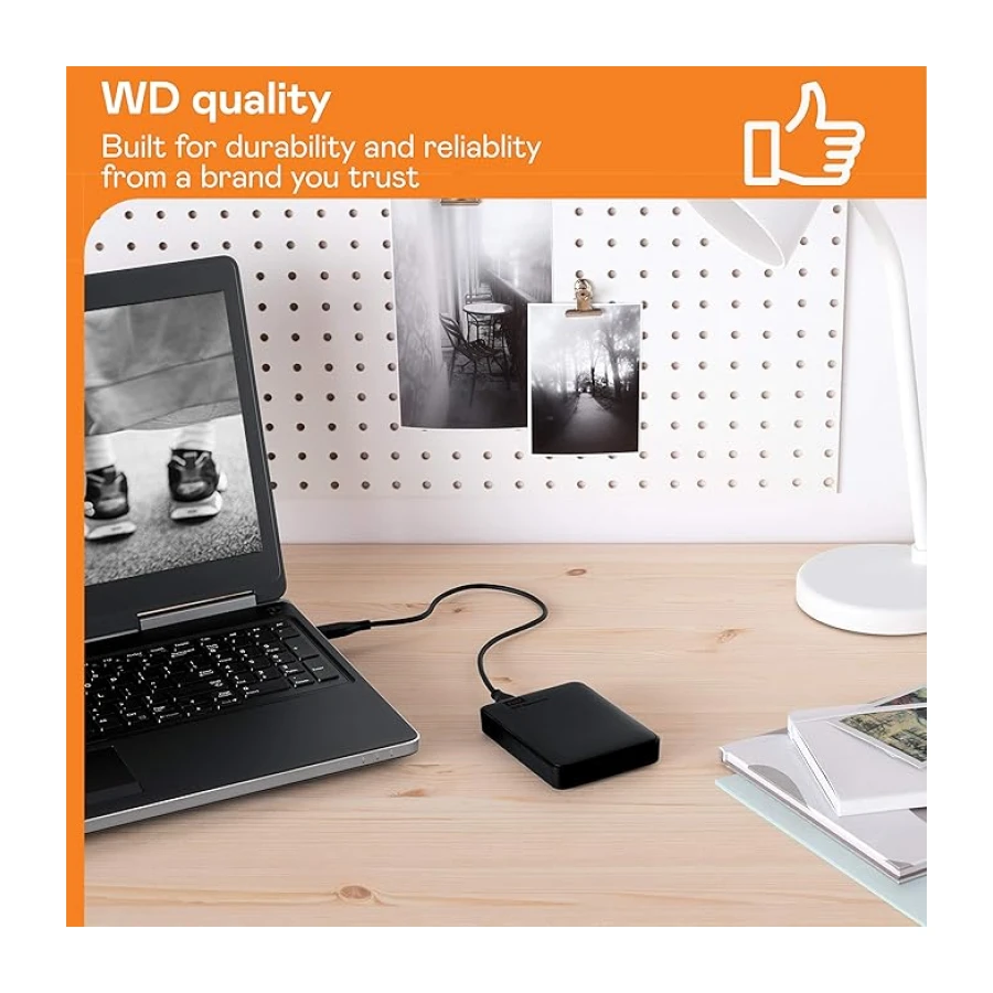 WD Elements Portable Taşınabilir Disk, 2 TB, HDD