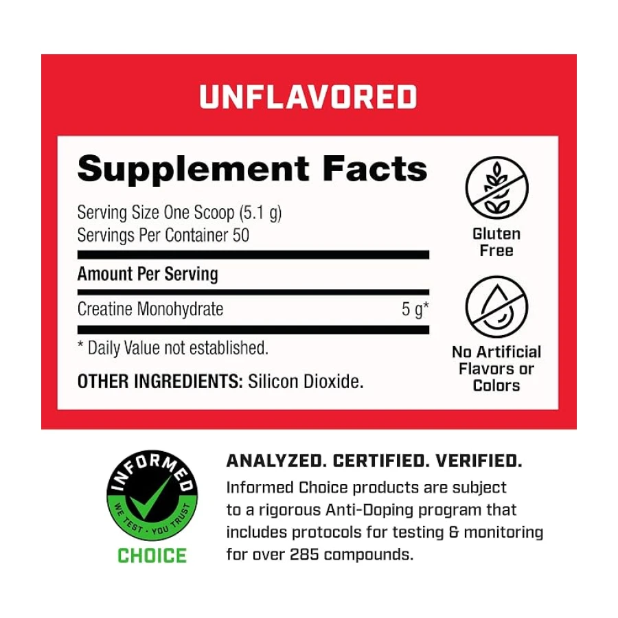 GNC Creatine Monohydrate 255G Spor Takviyesi