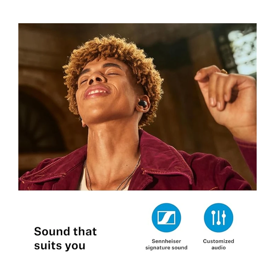 Sennheiser Accentum True Wireless Kulak İçi Kulaklık (Siyah)