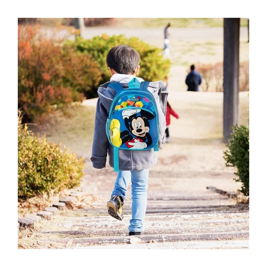 Samsonite 60323MICK Mickey Mouse Sırt Çantası | 7 L | Çocuklar, Okullar, Tatiller ve Daha Fazlası için | Resmi Disney Ürünü, Küçük