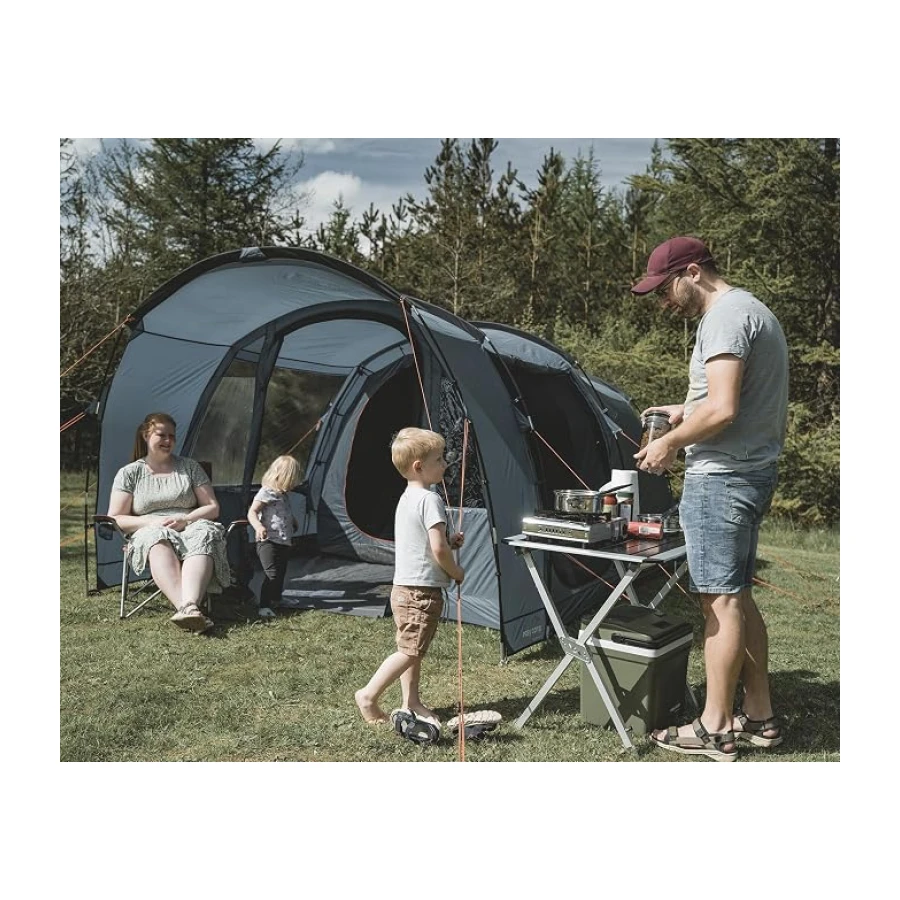 Easy Camp Skarvan 5 Blackroom 15 M² & 5 Kişilik Yüksek Aile Çadırı