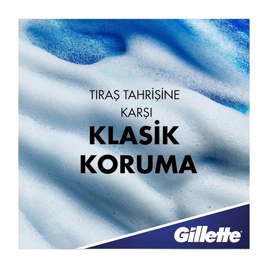 Gillette Classic Orijinal Kokulu Tıraş Jeli, 200ml