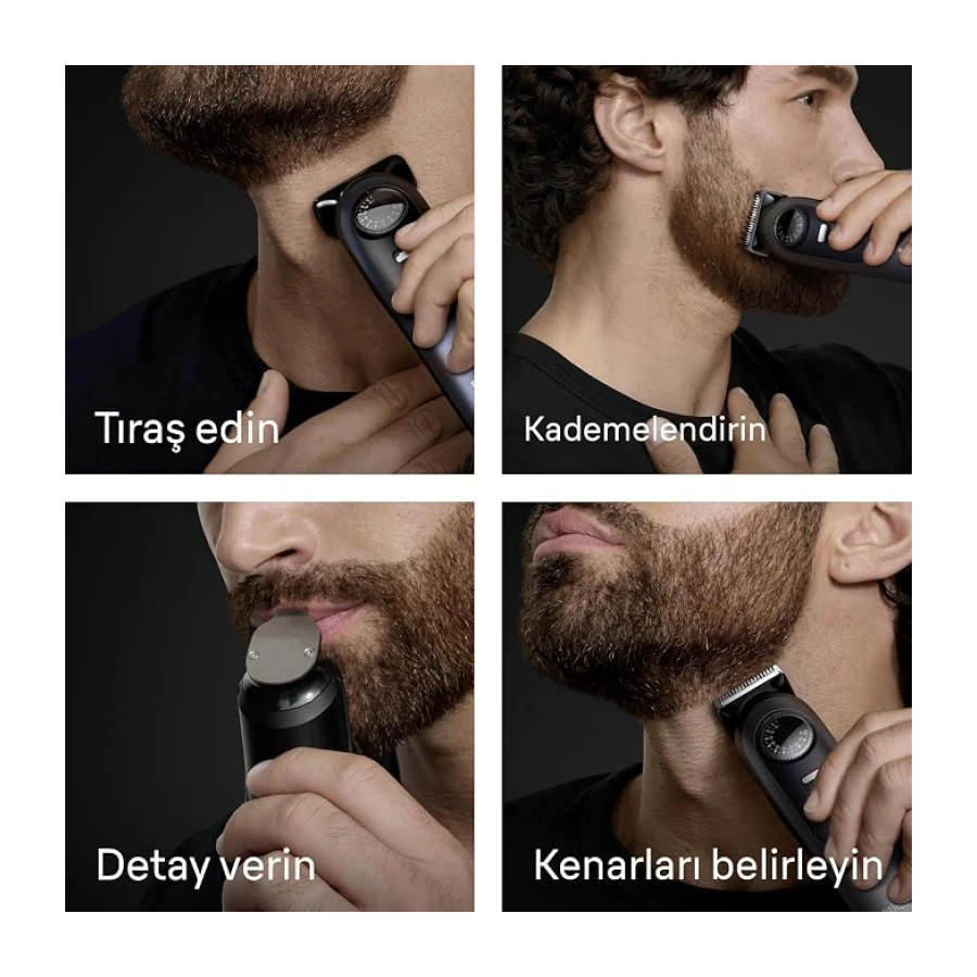 Braun Sakal Düzeltici Series 7, +10 Berber Ekipmanları, 40 Uzunluk, ProBlade, BT7540